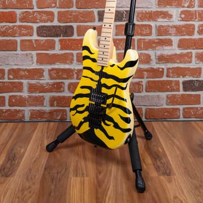 ESP Signature Series George Lynch M-1 Tiger Yellow Bengal Tiger Graphic 2023 w/OHSC image 5