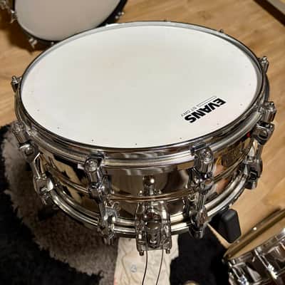 Tama PBR146 Starphonic Brass 6x14" Snare Drum 2010 - Present - Nickel-Plated image 8
