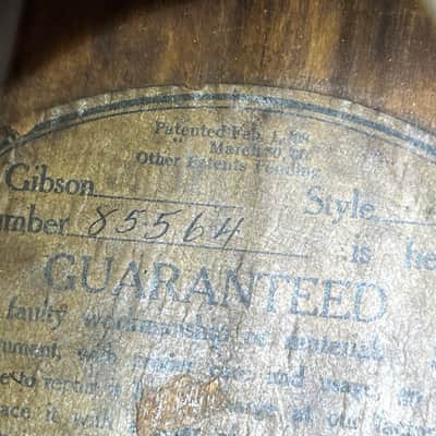 1928 The Gibson L-4 Archtop Acoustic Guitar Sunburst image 20