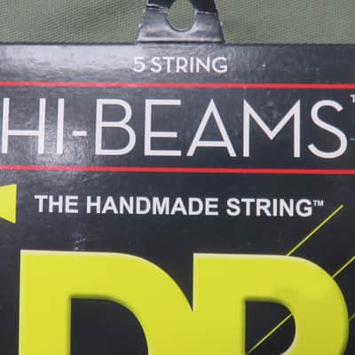DR MR5-45 Hi-Beams 5-String Electric Bass Strings - Medium (45-125) 2010s - Standard image 5