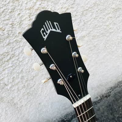 Guild  F-40E Natural Electro-Acoustic Guitar image 5