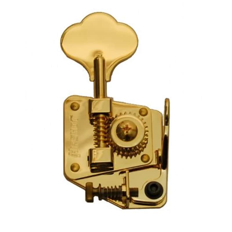 Hipshot 20200G BT2 Bass Xtender Tuning Machine, Clover Key, Gold image 1