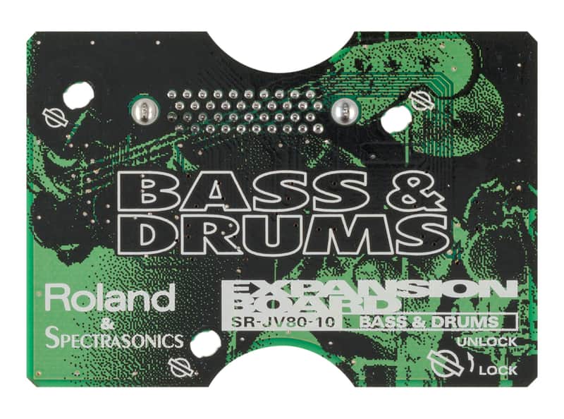 Roland SR-JV80-10 Bass & Drums Expansion Board [USED] image 1