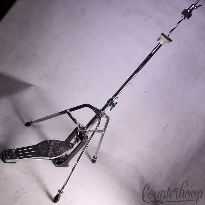 *Slingerland Hi-Hats Cymbals Stand Buddy Rich Dynamo Vintage 60s-70s Chrome USA* image 1