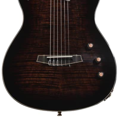 Cordoba Stage Artist Nylon-string Acoustic-electric Guitar - Habano Burst image 2
