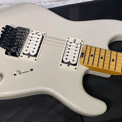 NEW! Charvel American Neo-Classic San Dimas SD1 HH FR - Floyd Rose - Ivory Blitz - Authorized Dealer - 8.35lbs - G07534 image 1