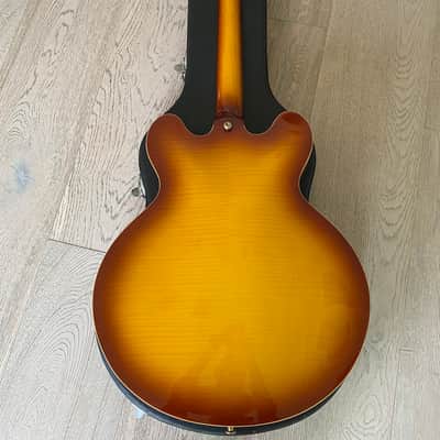 2002 Bacchus BSA-1200SB Sunburst ES-335 Vintage Custom Shop image 15
