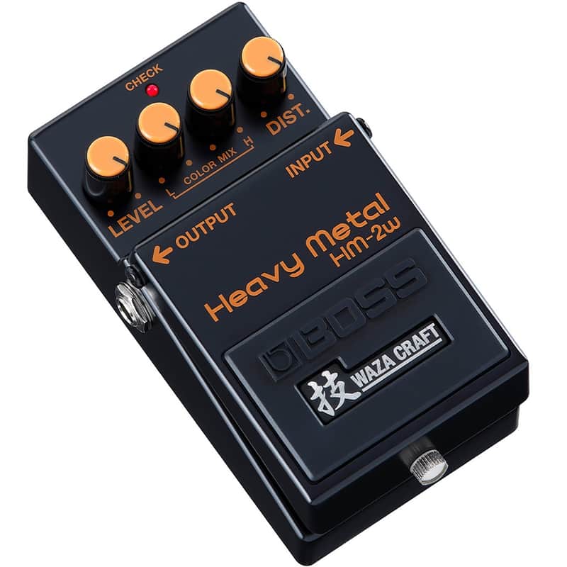 Used Boss HM-2W Waza Craft Heavy Metal Distortion Guitar Effects Pedal image 1