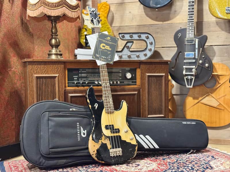 Duesenberg | Alliance Chris Chaney Bass | Distressed Black | 2025 | Relic image 1