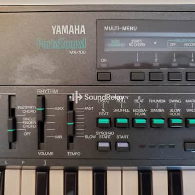 Yamaha MK-100 - Programmable FM Keyboard + Rhythm Composer - Manual Included - Tested image 6