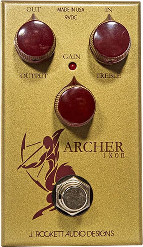 J. Rockett Audio Designs Tour Series Archer IKON Overdrive & Boost Guitar Pedal image 1
