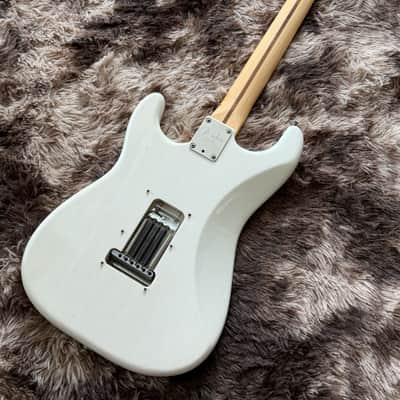 2018 Fender Limited Edition Channel Bound American Professional Ash Stratocaster - White Blonde image 9