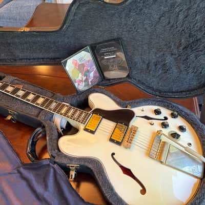 Gibson Custom Shop Alex Lifeson "Inspired By" ES-355 2008 - Alpine White (#029) image 3