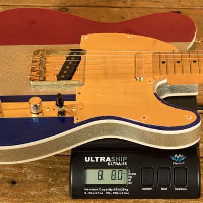 Fender Buck Owens Telecaster - Maple - Red Silver & Blue Sparkle image 8