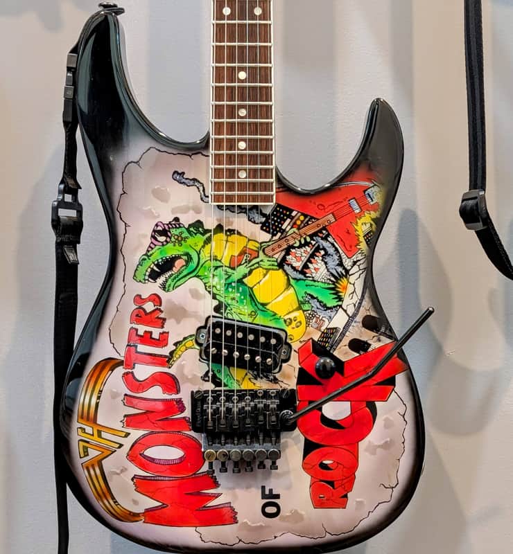 1988 Kramer Baretta II Monsters of Rock Promo Guitar #75 / RELISTED image 1