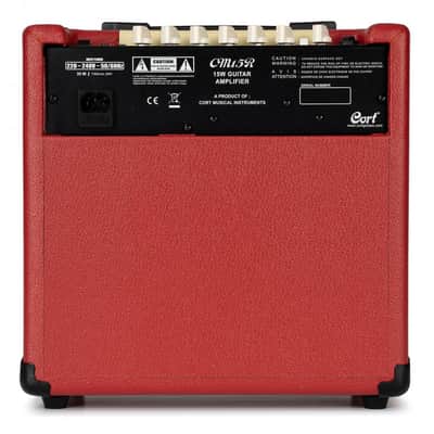 Cort CM15R 15w Practice Amp, Dark Red image 3