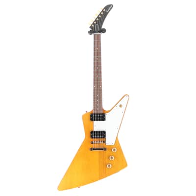 Epiphone 1958 Korina Explorer Inspired by Gibson Natural - Modified (J2) (09047) image 3