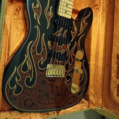 Fender James Burton Telecaster - Red Paisley Flames *Rare 1st Year* image 5