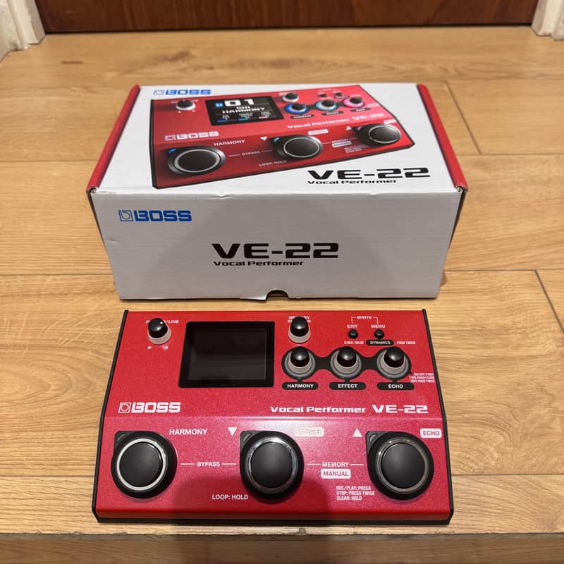 Boss VE-22 Vocal Performer 2024 - Present - Red
