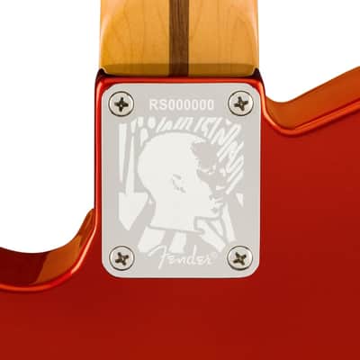 Fender Raphael Saadiq Signature Telecaster Limited Edition Electric Guitar, Rosewood Fingerboard, Dark Metallic Red image 4