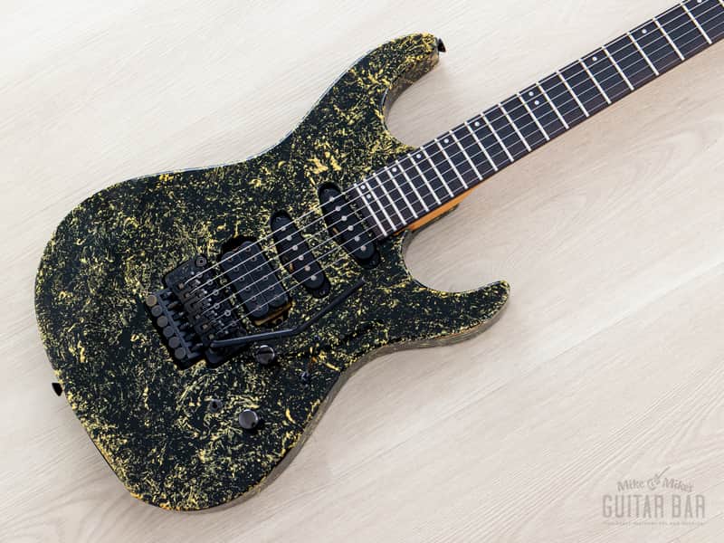1991 Hamer USA Centaura Vintage HSS Superstrat Granite w/ DiMarzio, Seymour Duncan & Case image 1