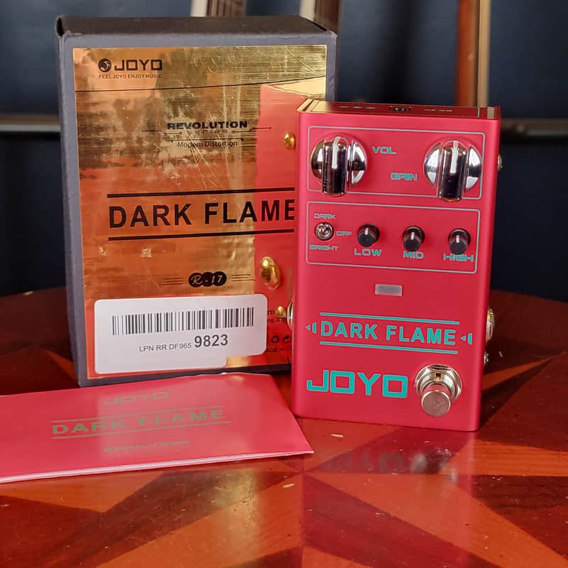Joyo R-Series R-17 Dark Flame High Gain Distortion Pedal image 1