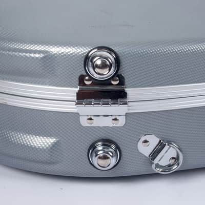 Crossrock F Body Mandolin Sturdy Hard Case with Backpack Straps Unique Design ABS Molded Hardshell image 5