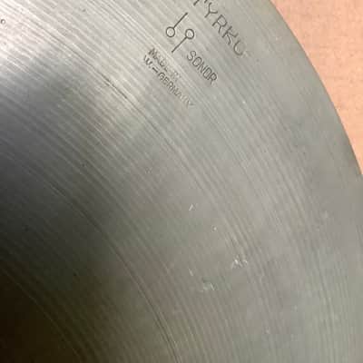 Sonor Tyrko hi hat set made in Germany / vintage image 5