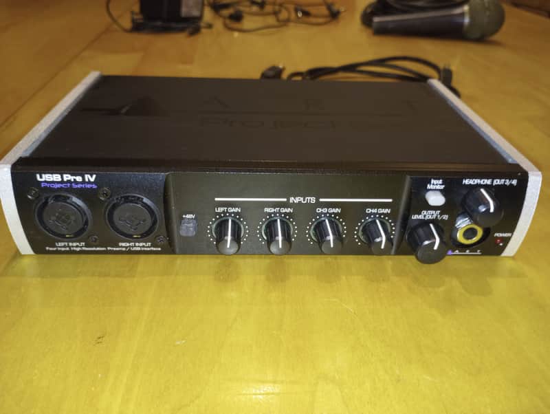 ART USB Pre-IV Hi Res Preamp & Recording Interface 2021 - Black image 1