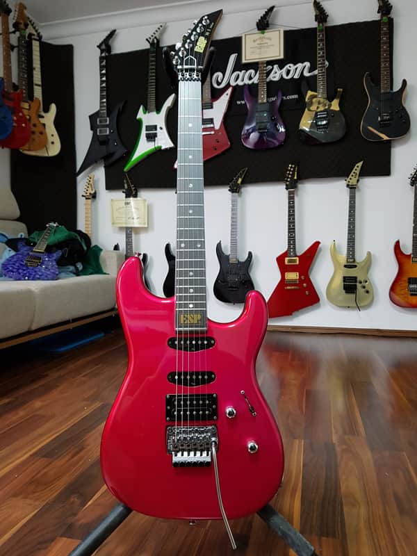 ESP M-1 Deluxe, USA New York,Vintage, 100% original, 1988, ESP Sinclaire Tremolo image 1