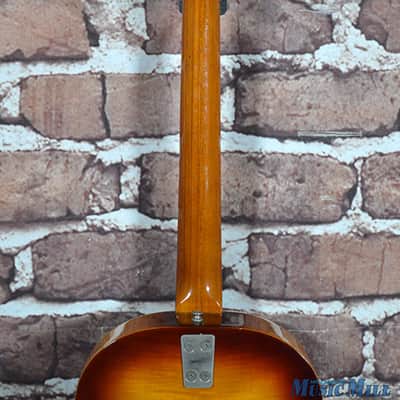 Vintage '60s Framus Studio 5/51 Archtop Acoustic Guitar Shaded Brown image 9