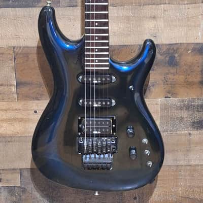 1987 Ibanez 540R Radius Series Floyd Rose HSS MIJ W/OHSC - Jewel Blue Burst - image 1