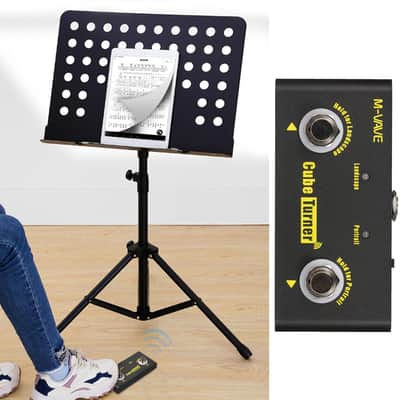 M-vave Wireless Page Turner Pedal Support Looper Connection image 8