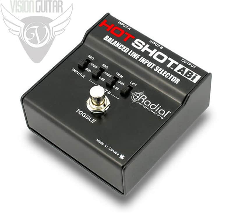 Radial HotShot™ ABi Footswitch Selector for Balanced Inputs image 1