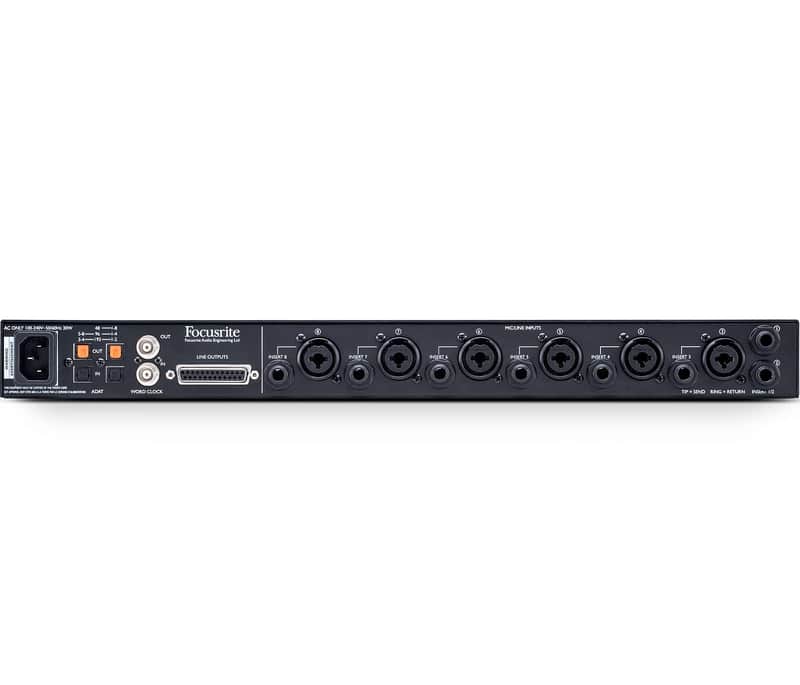 Focusrite Clarett OctoPre 8-Channel Mic Preamp with ADAT I/O