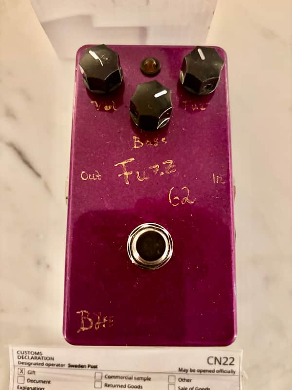 BJFE Fuzz 62 2024 - Magenta lacquer image 1