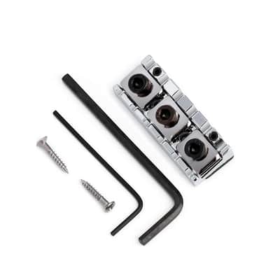 Floyd Rose Style Chrome Locking 42.5mm Nut w/Adjustable Shim Kit Helps eliminate fret buzz image 14