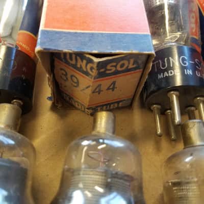 RCA etc. Pair (2) Type 39/44 Antique tNOS AT1000 TESTED Vacuum Tubes Pentode 1935-1949 image 3