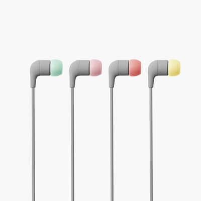 Immagine AIAIAI Pipe In-Ear Headphones, Made for Google, with Microphone, USB-C Connectivity, Noise Isolating, Ultra Lightweight, Durable, Grey - 1