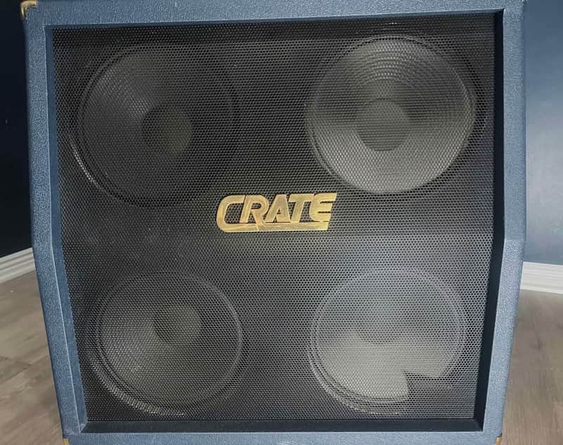 1996 Crate Blue Voodoo BV-412S (4x12") with Eminence Speakers image 1