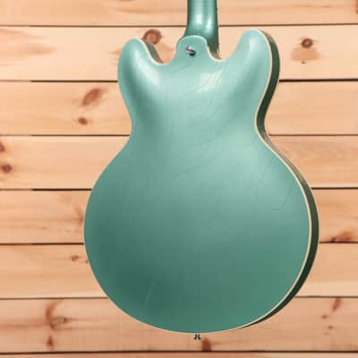 Gibson PSL 1964 ES-335 Ultra Light Aged - Kerry Green Two Tone-130645 image 8