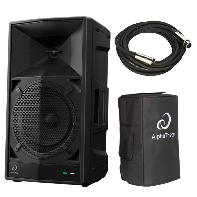 AlphaTheta WAVE-EIGHT Portable DJ Speaker + Cover + XLR image 1
