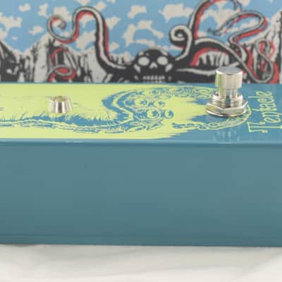 EarthQuaker Devices Tentacle Analog Octave Up V2 2025 Teal / Yellow Print image 5