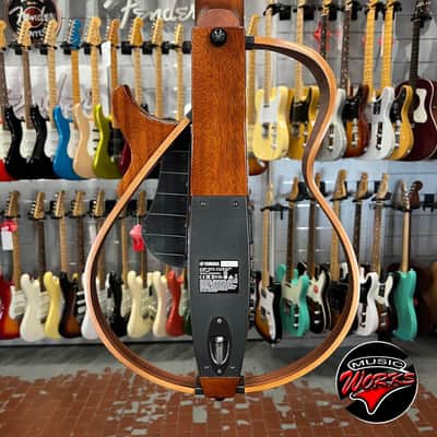 Yamaha   Slg200 N Silent Guitar Nylon Classical Natural image 6