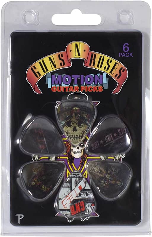 Perri's Guns N' Roses Motion Guitar Pick Pack LPM-GNR1 image 1