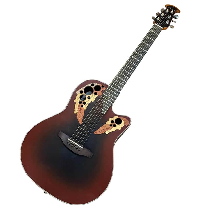 Ovation Celebrity Elite CE44-RRB-G Mid Cutaway Acoustic-Electric Guitar image 1