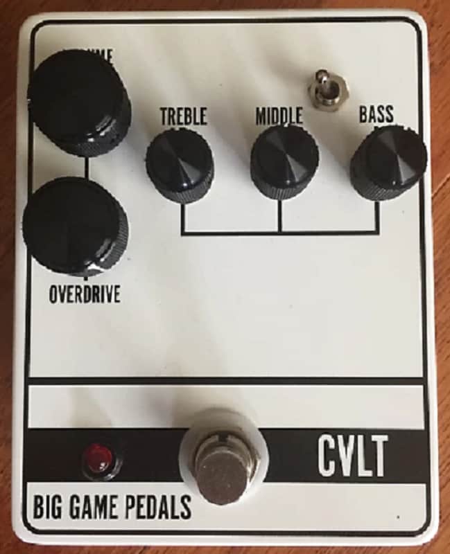 Big Game Pedals Cvlt Preamp (Peavey F800B OD) 2016 White image 1