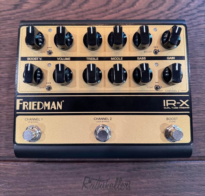 Friedman IR-X Dual Tube Preamp & DI Pedal 2025 image 1