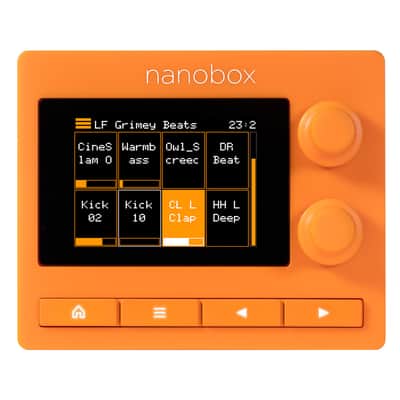 1010music nanobox | tangerine Compact Streaming Sampler Module image 1