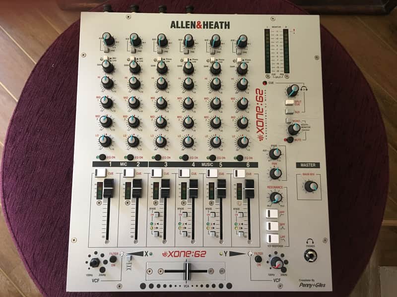 Allen & Heath XONE:62 Black & Silver image 1